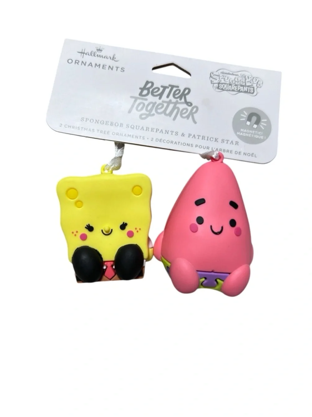 Hallmark Better Together SpongeBob & Patrick Holiday Ornament Set